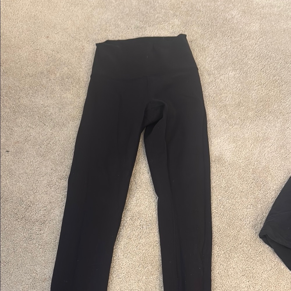 Black High-Waisted Leggings Lululemon